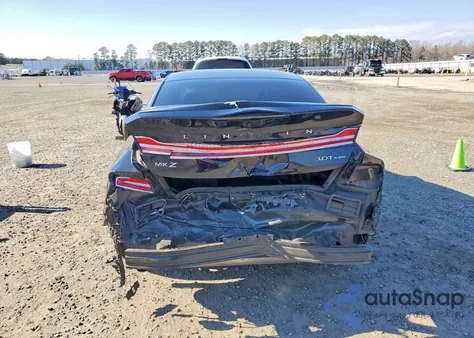 2018 Lincoln Mkz Reserve z USA, uszkodzony, nr VIN 3LN6L5FC7JR627095